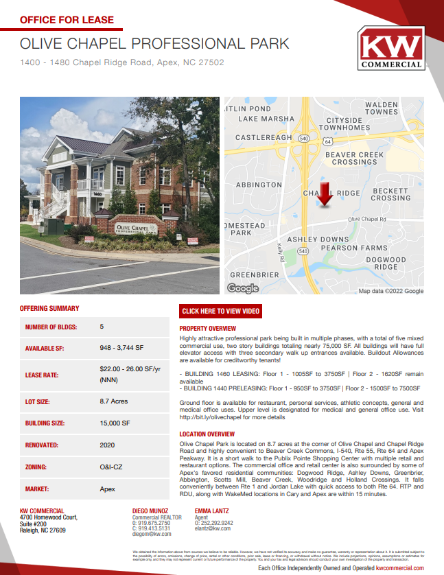 Olive Chapel Professional Park