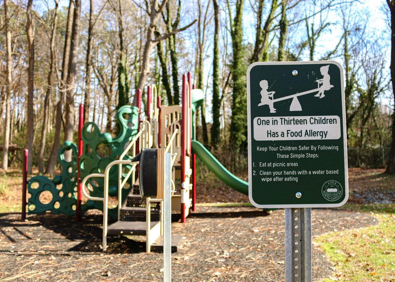 West Street Park Information Sign