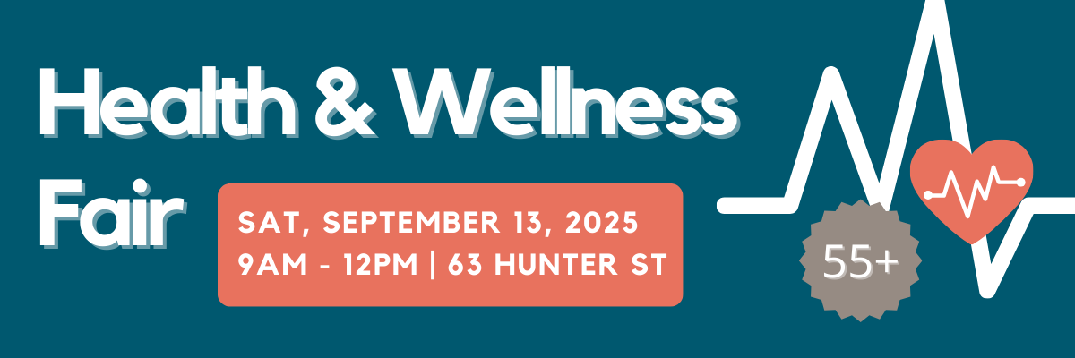 55 Health.Wellness Fair banner