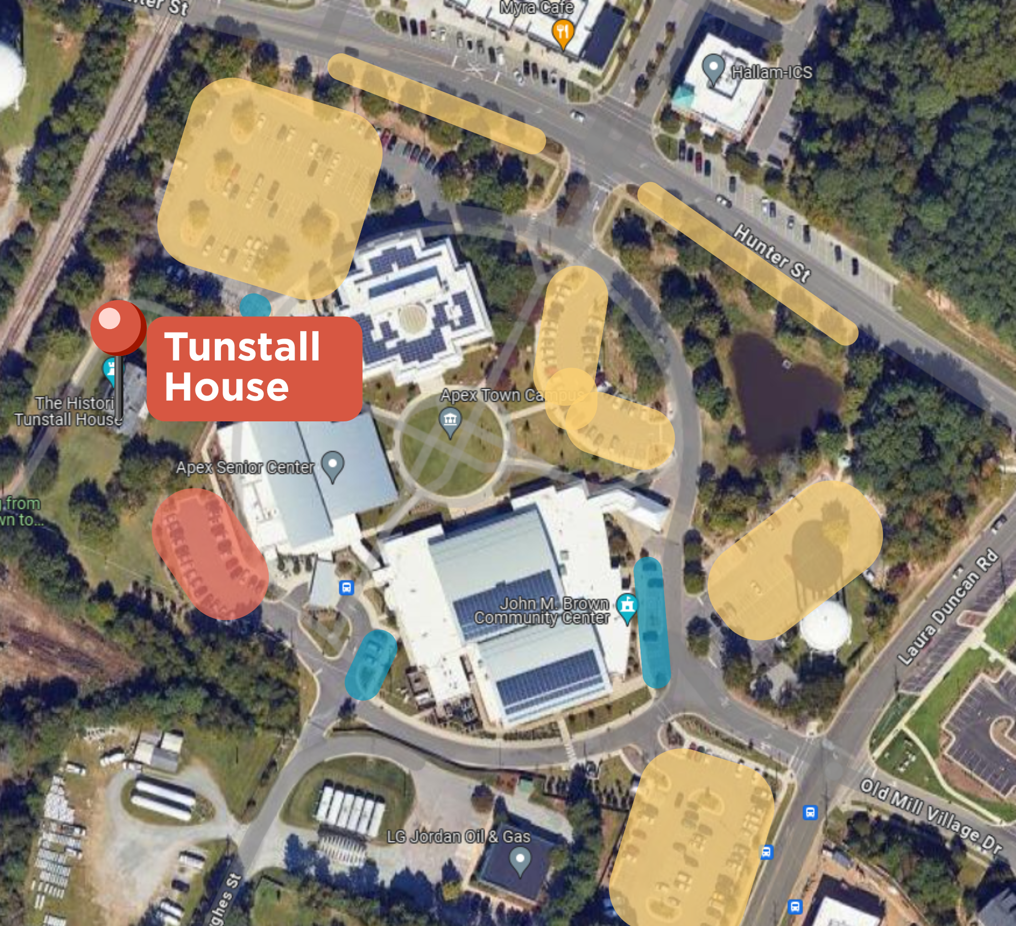 Tunstall Closure Parking